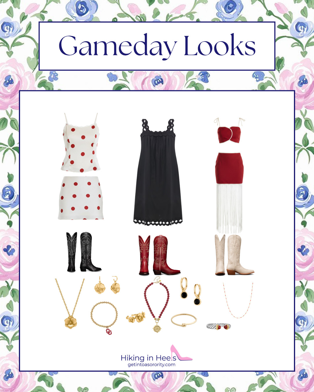 Gameday Looks! ❤️ 

 