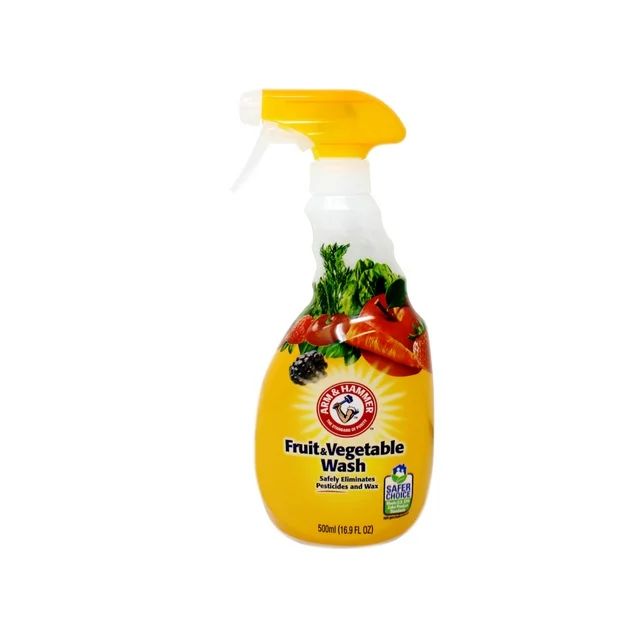 Arm & Hammer Fruit & Vegetable Wash, Safely Eliminates Pesticides and Wax 16.9 Ounce - Walmart.co... | Walmart (US)