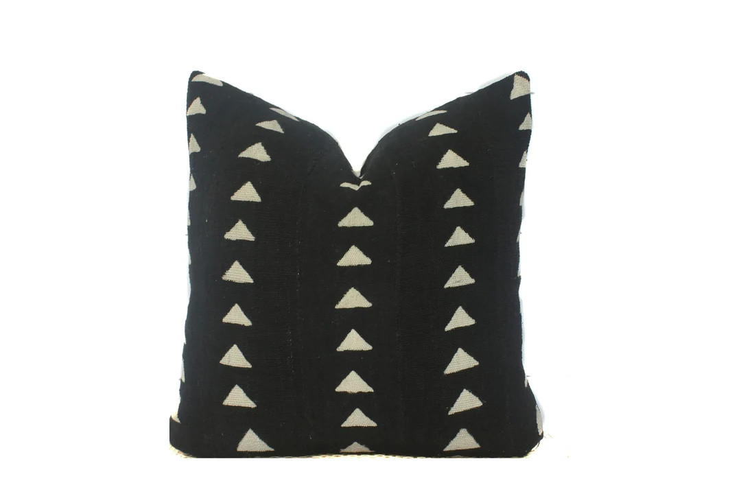 Mudcloth Pillow Cover Authentic Mudcloth No512 - Etsy | Etsy (US)