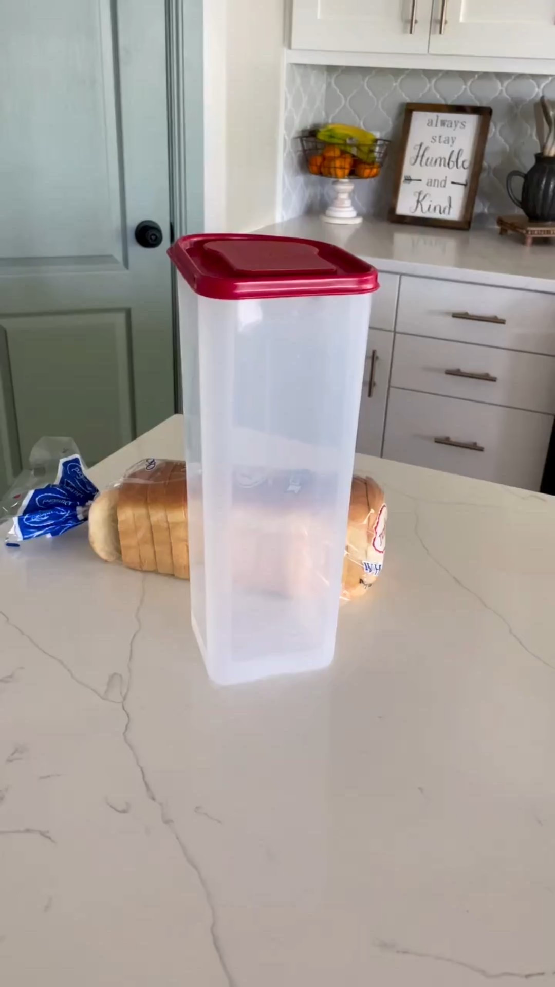 Amazon seems to be my best friend lately. I love when I find something good. This Bread Buddy will be so helpful with keeping our bread fresh.  I don’t know about your house, but it seems we forget to tie the bread back up and then it dries out.⠀
⠀
Happy Wednesday Friends! ⠀
• ⠀
• ⠀
• ⠀
• ⠀
• ⠀
• ⠀
• ⠀
• ⠀
#ourhousetoohome #amazonfinds #amazon #amazonmusthaves #kitchenmusthaves #organization  #breadbuddy #keepbreadfresh #lovemeagoodamazonfind #makehomeyours #modernfarmhouse #lifemadeeasy #kitchenhacks #kitchenorganization #béyöutiful