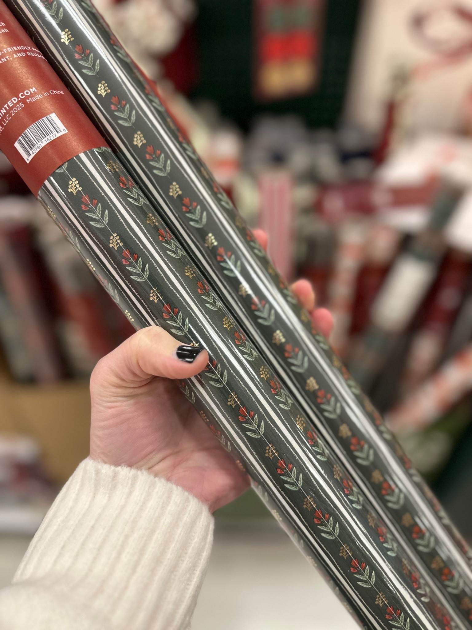 This gorgeous wrapping paper came home with me. 

#LTKFindsUnder50 #LTKHoliday #LTKSeasonal