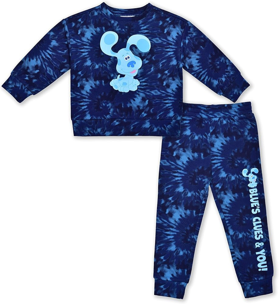 Nickelodeon Blue’s Clues & You Boys’ Sweatshirt and Jogger Set for Toddler – Blue | Amazon (US)