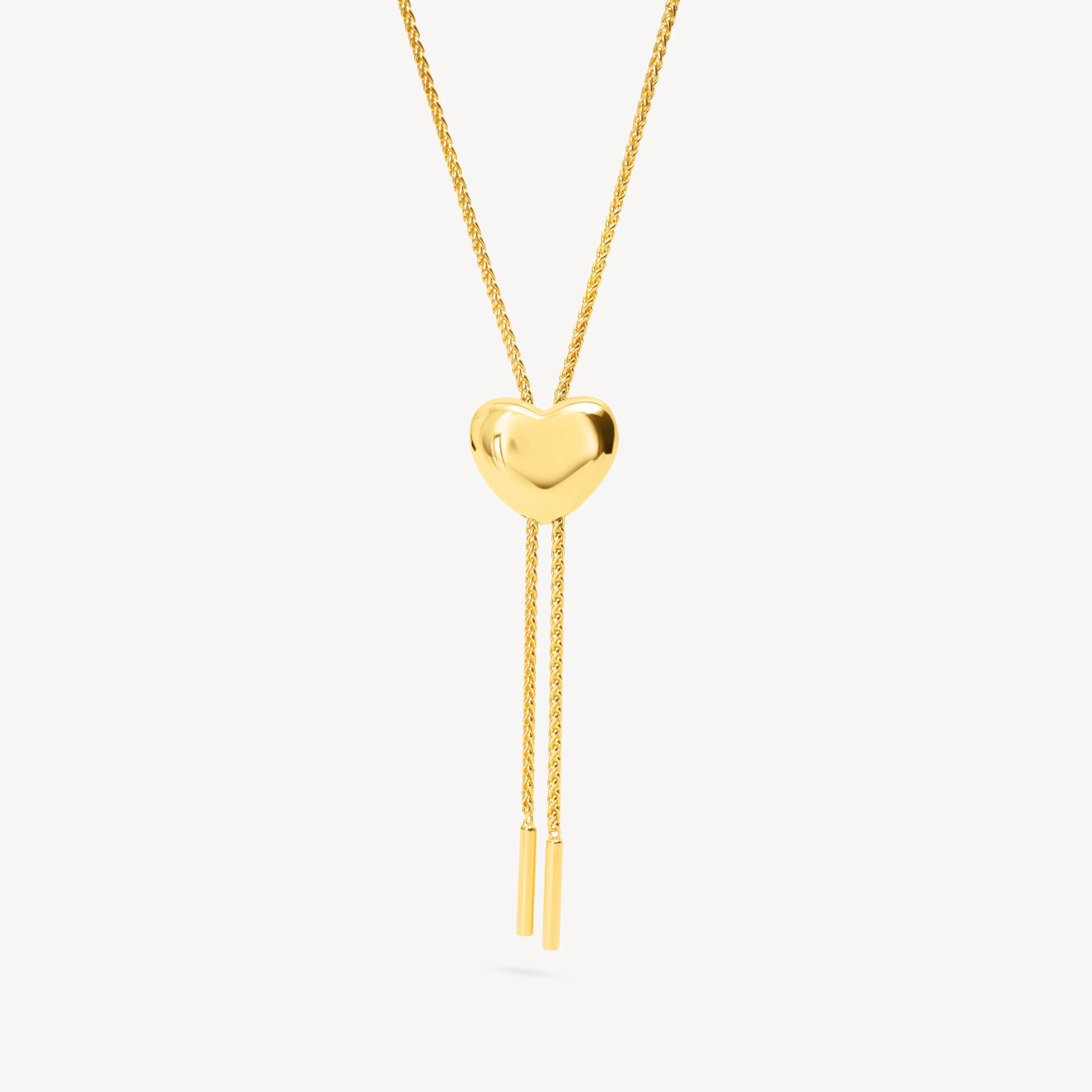 Puffy Heart Bolo Tie | Hillberg & Berk | Hillberg & Berk