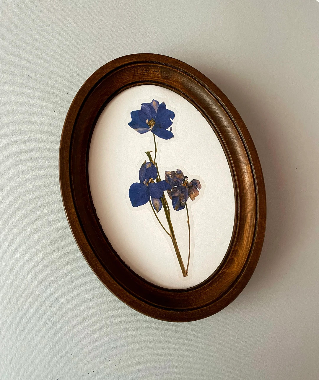 Brown Oval Frame Oval Picture Frame Frame for Embroidery Wooden Oval Frame Oval Photo Frame Size ... | Etsy (US)