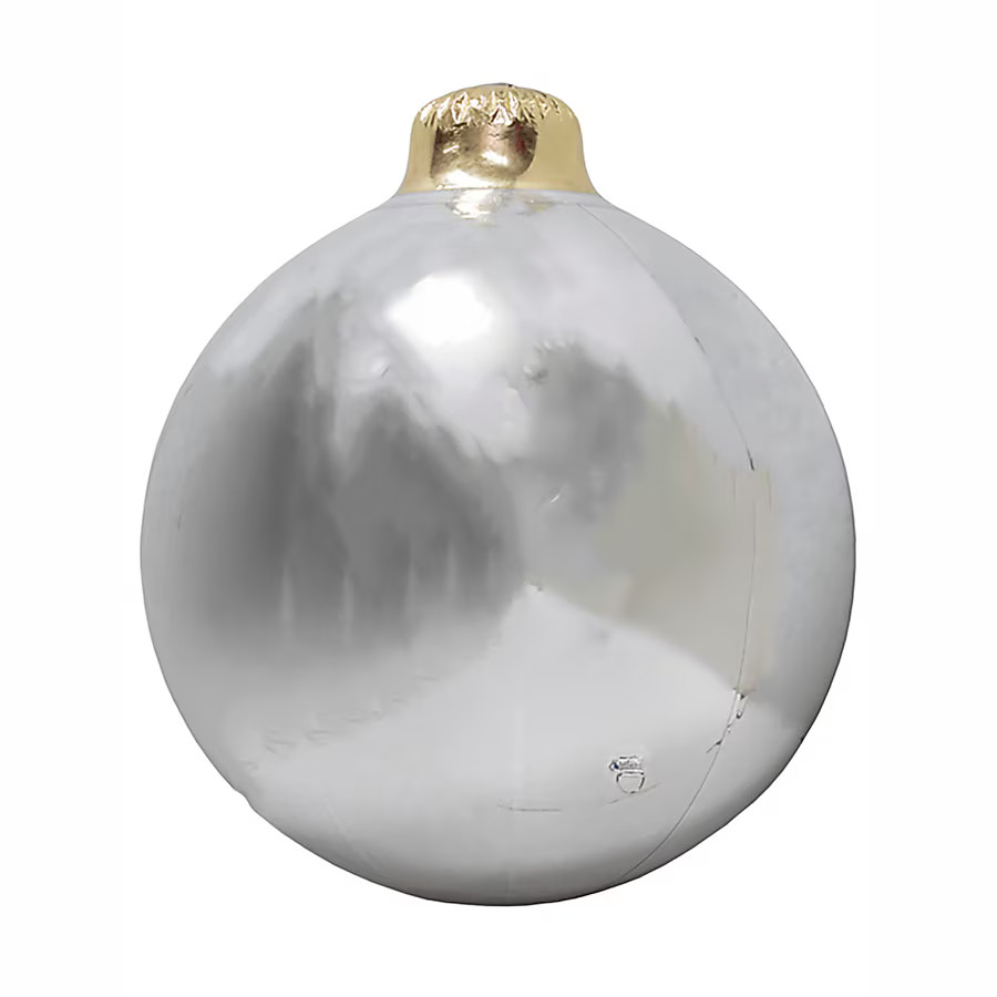 Holiday Living 4-ft Silver (assorted) Indoor/Outdoor Ornament | Lowe's