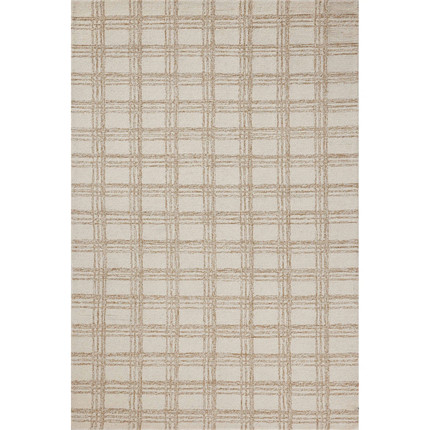 Chris Loves Julia x Loloi Polly Cream / Sand Area Rug