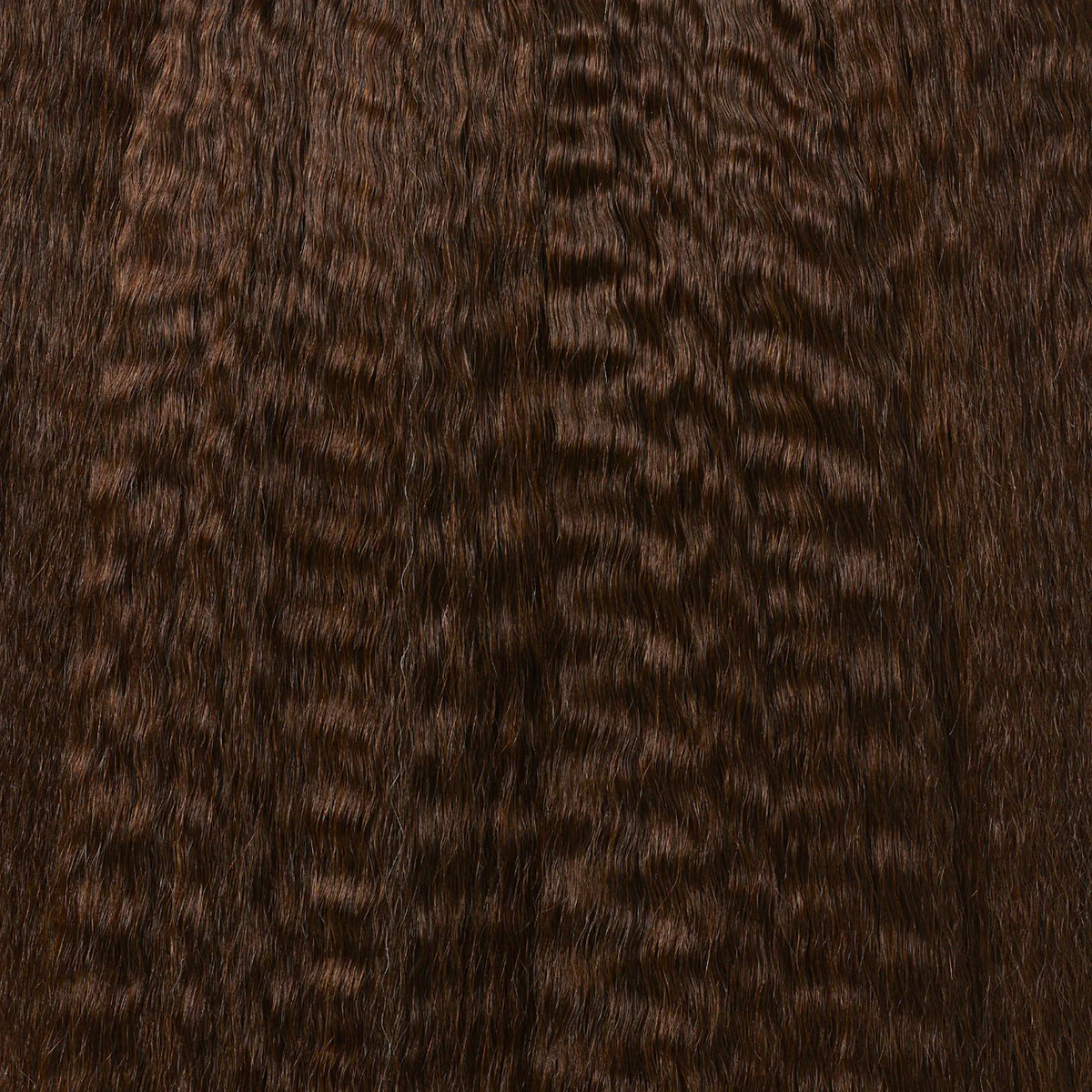 Silk Seam™ Textured Clip-In, Chocolate Brown Blowout | Bellami Hair