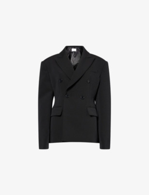 Doyer Cinched Woven Blazer | Selfridges