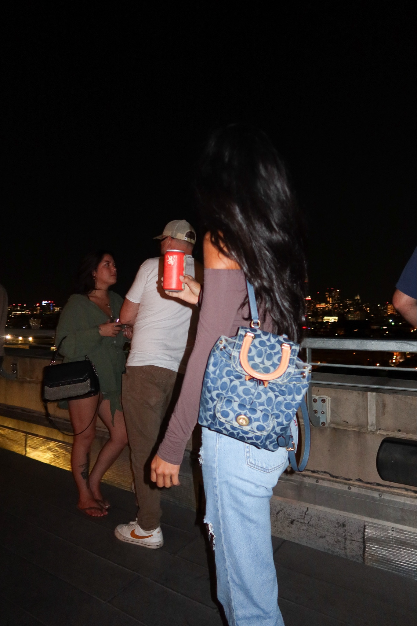 Jean coach backpack I wear in all my videos! 