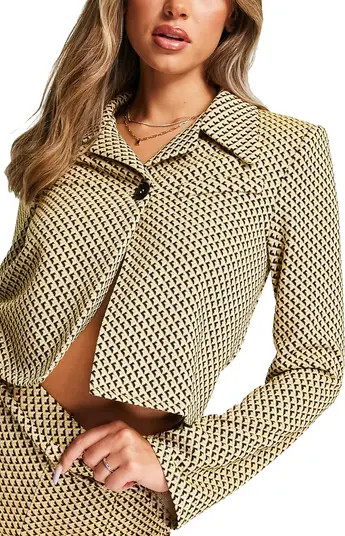 ASOS DESIGN Crop Blazer | Nordstrom | Nordstrom