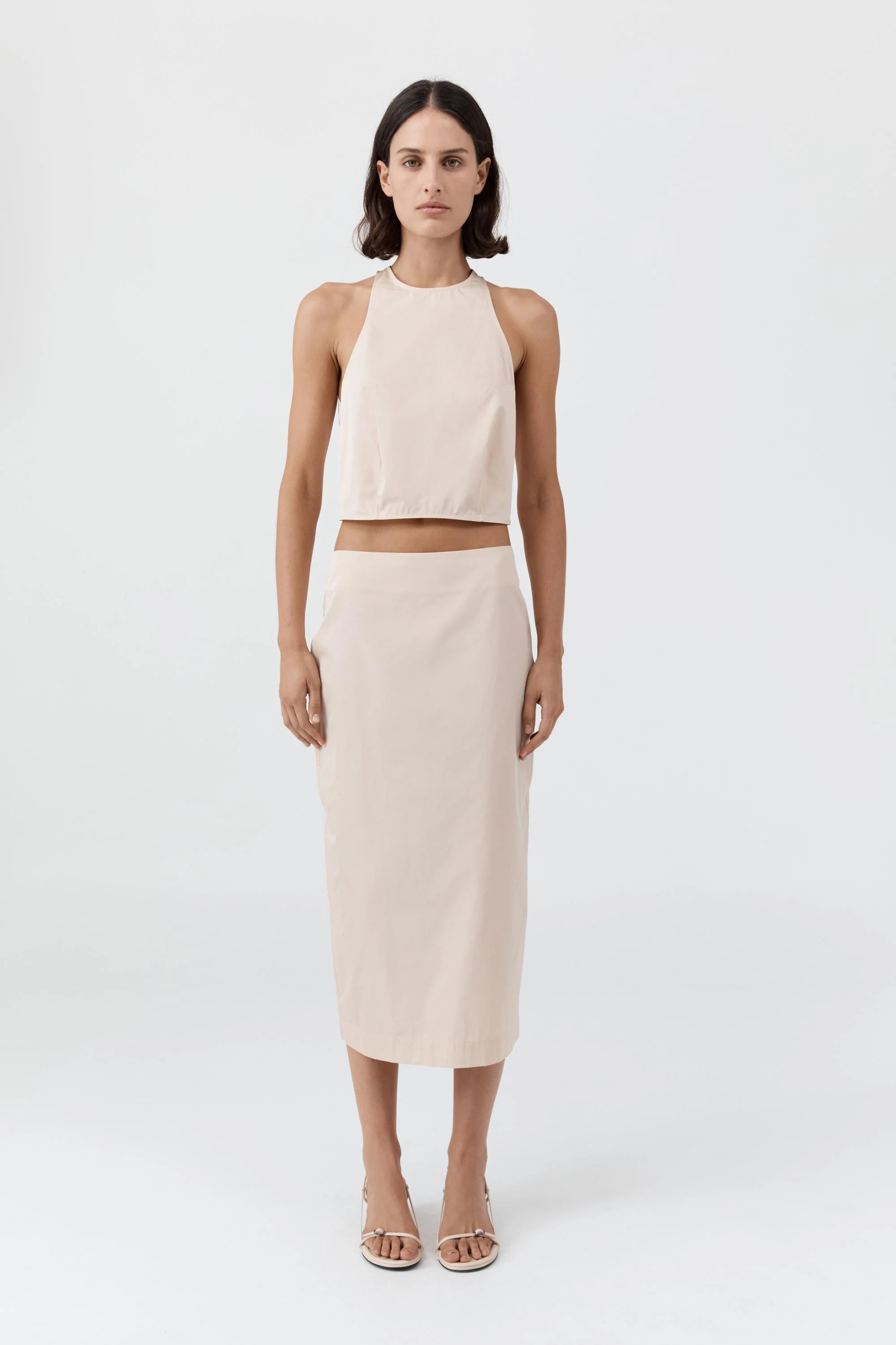 Paper Taffeta Cocoon Top - Pink Salt | St. Agni (US, UK, EU)