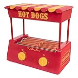 Nostalgia Countertop Hot Dog Roller and Warmer, 8 Regular Sized Hot Dogs, 4 Foot Long Hot Dogs and 6 | Amazon (US)