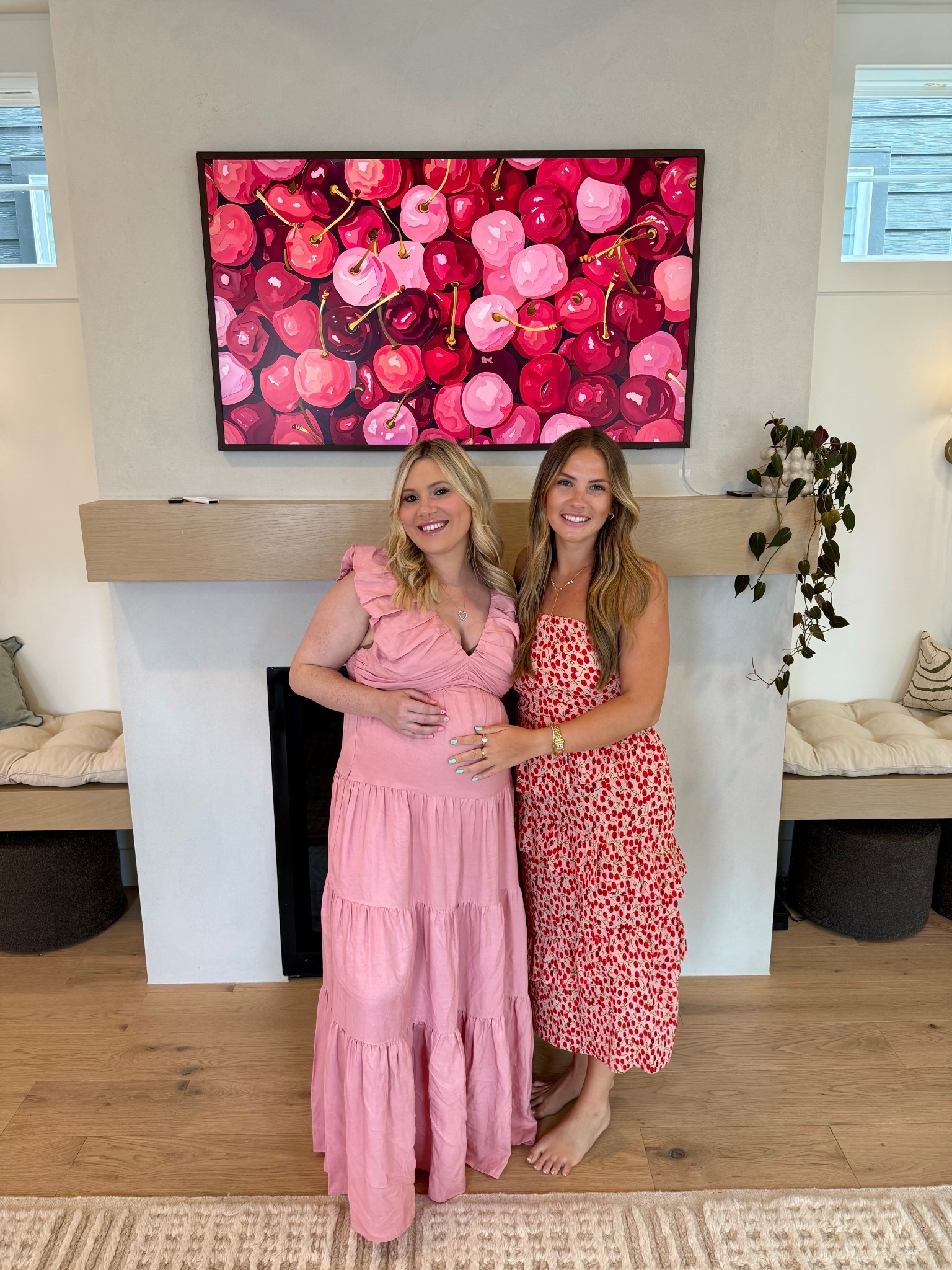 Cherry dress 🍒 runs a little big so I would size down. I'm wearing a M here.

#LTKSeasonal #LTKFindsUnder100 #LTKMidsize