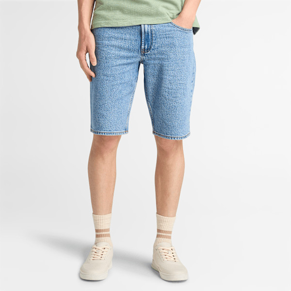Timberland Men's Denim Short in Light Shade | Timberland (US)
