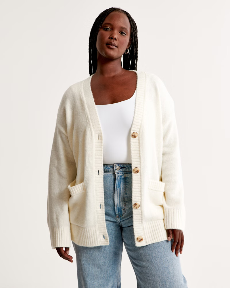 Women's Long-Length Cardigan | Women's Tops | Abercrombie.com | Abercrombie & Fitch (US)