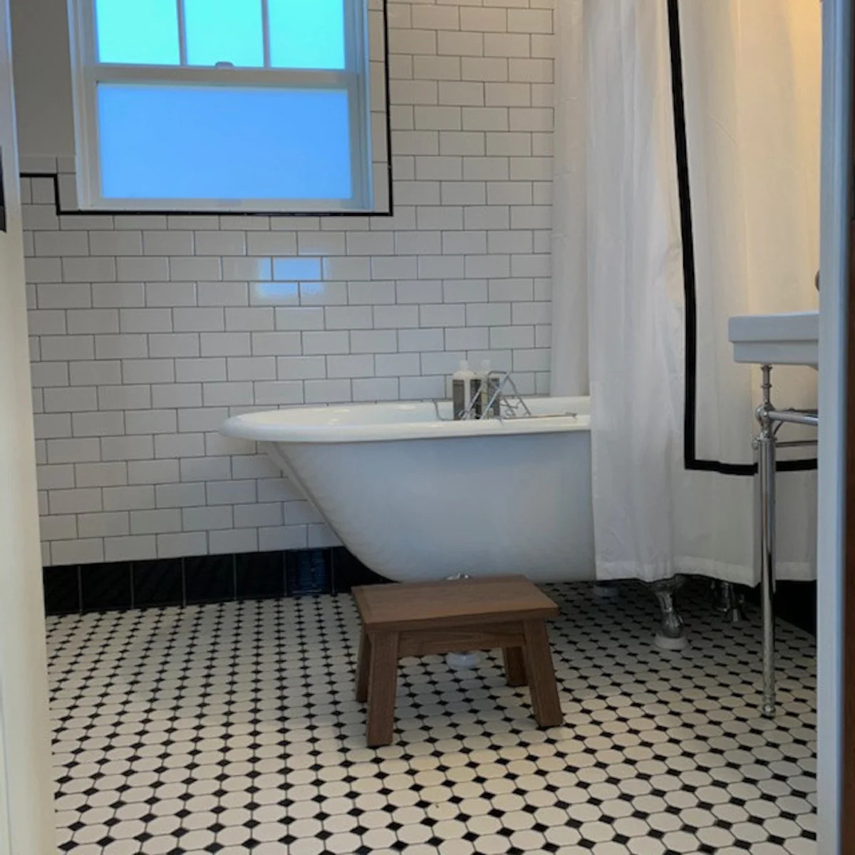 Walnut, classic, modern, wood riser, step stool, riser, footstool, beveled edge, 8" - 10"H | Etsy (US)