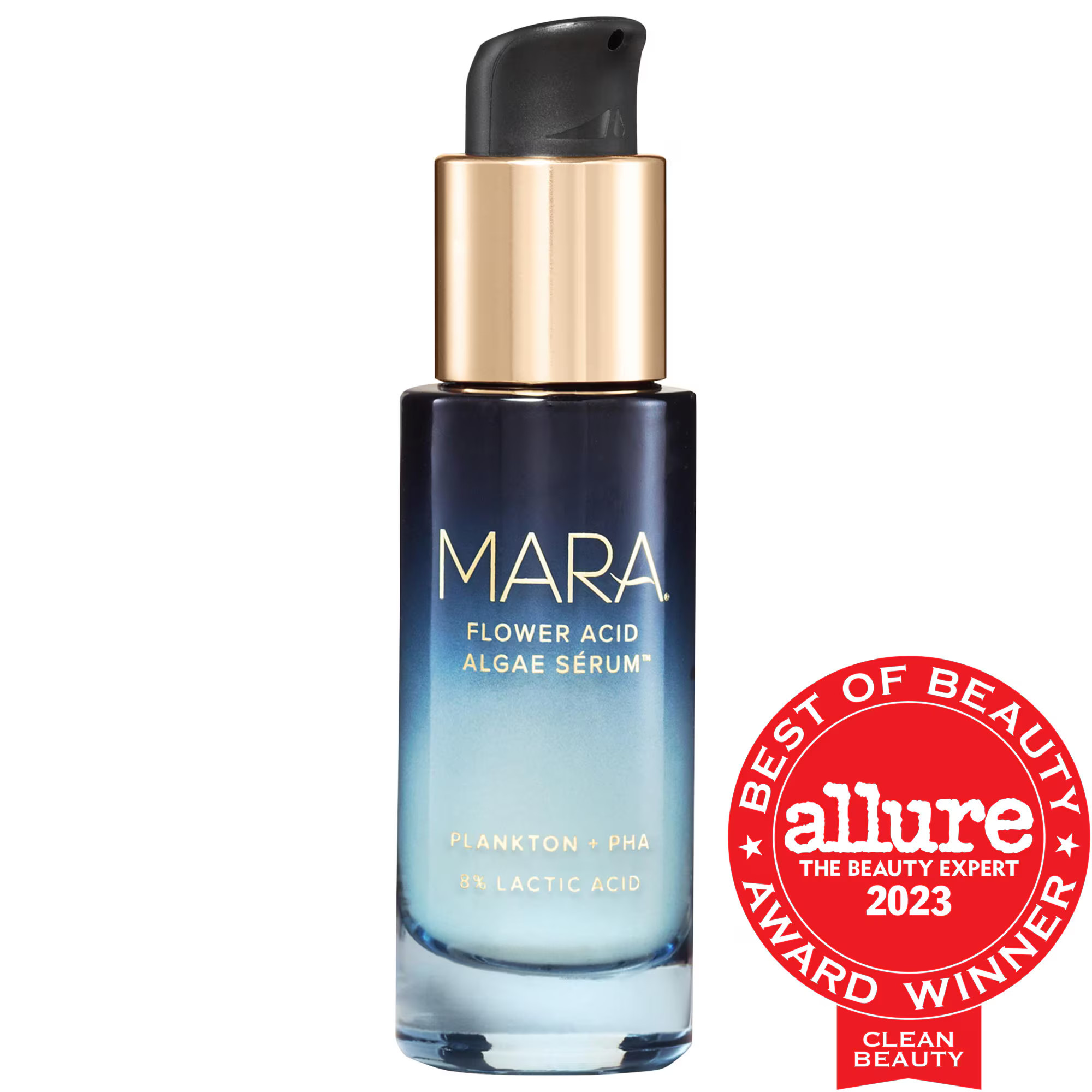 MARA Flower Acid Algae Resurfacing Serum with 11% Lactic Acid + PHA 1 oz / 30 mL | Sephora (US)