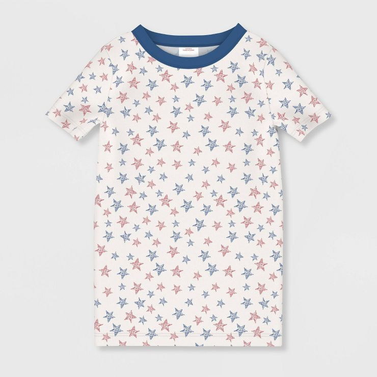 Toddler Americana Matching Family Pajama Set - White | Target
