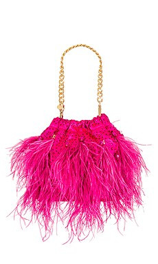 Livvy Feather Pouch
                    
                    olga berg | Revolve Clothing (Global)