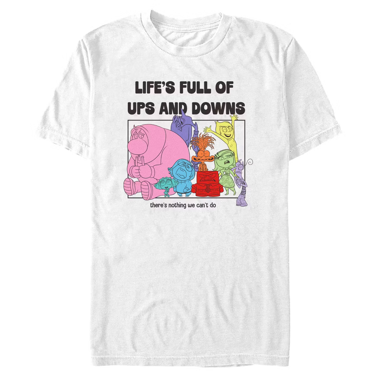 Men's Inside Out 2 Life's Full of Ups and Downs T-Shirt | Target