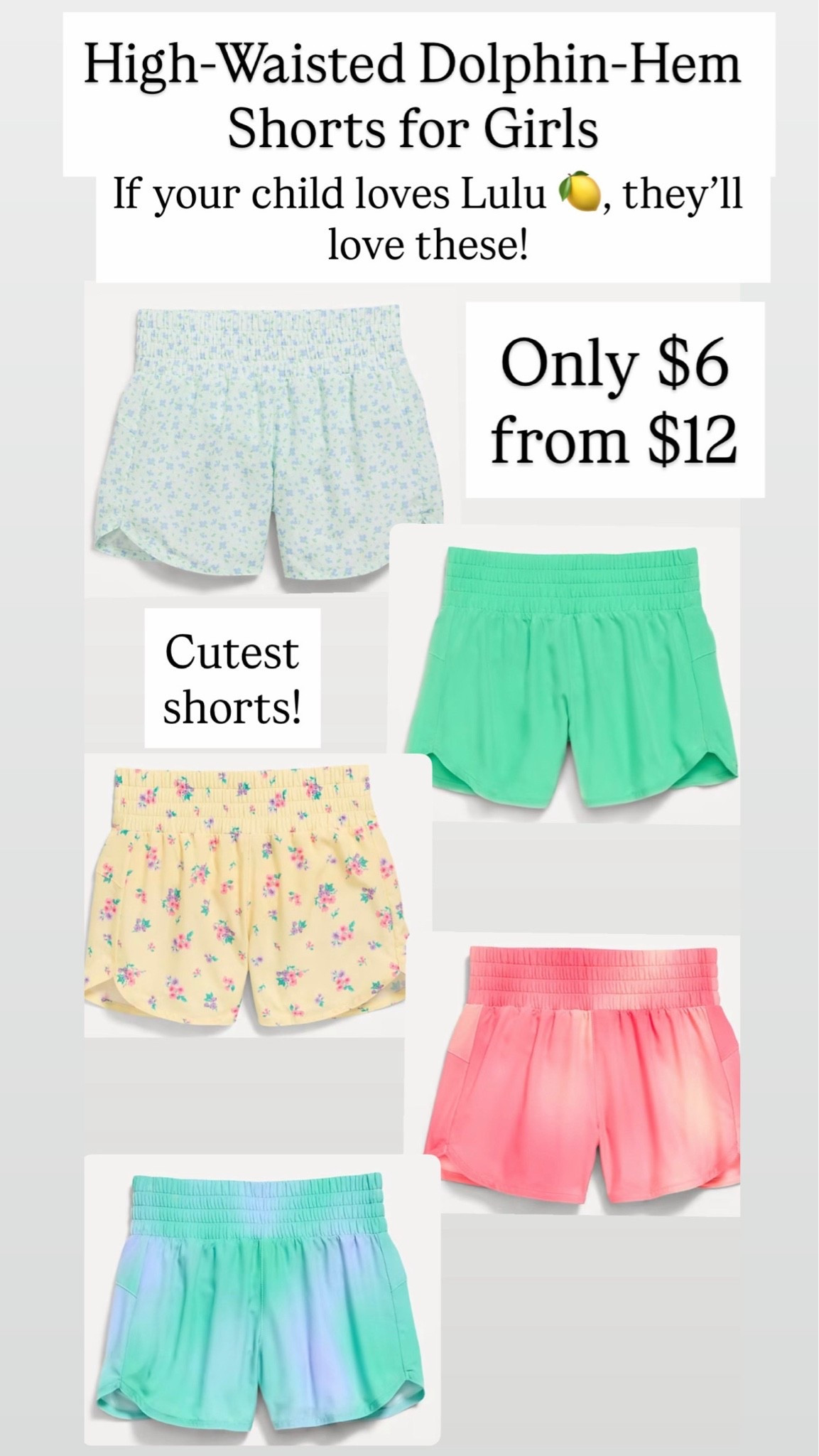 Perfect shorts for girls are only $6!!

#LTKKids #LTKSaleAlert