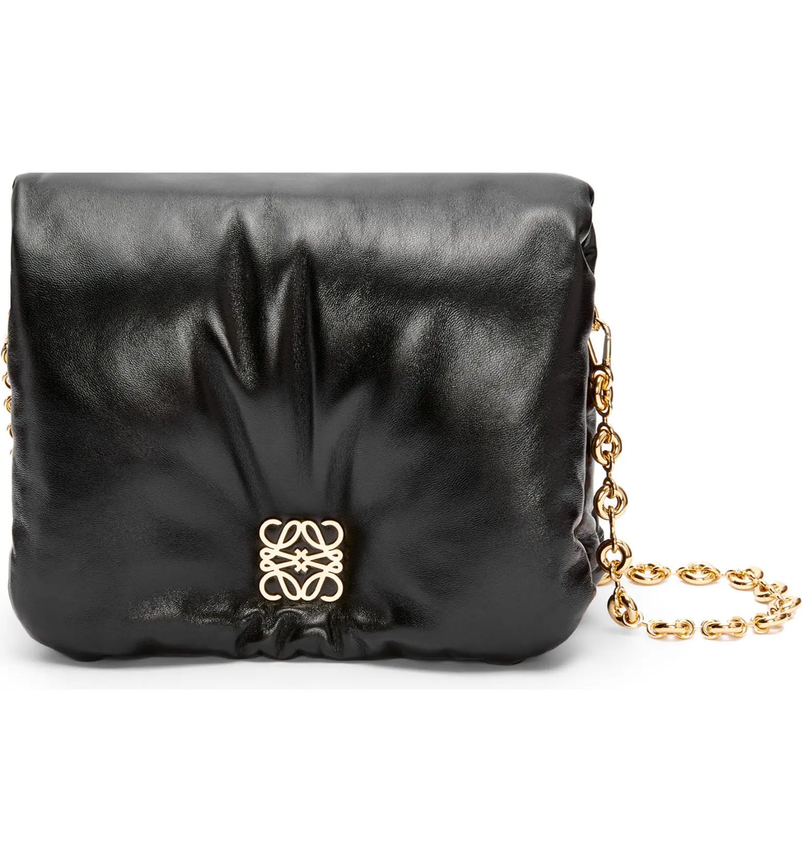 Goya Lambskin Leather Puffer Bag | Nordstrom