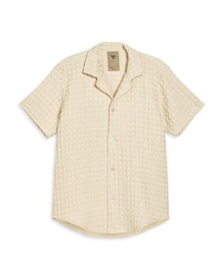 OAS Cuba Cotton Waffle Regular Fit Button Down Camp Shirt   | Bloomingdale's Men | Bloomingdale's (US)