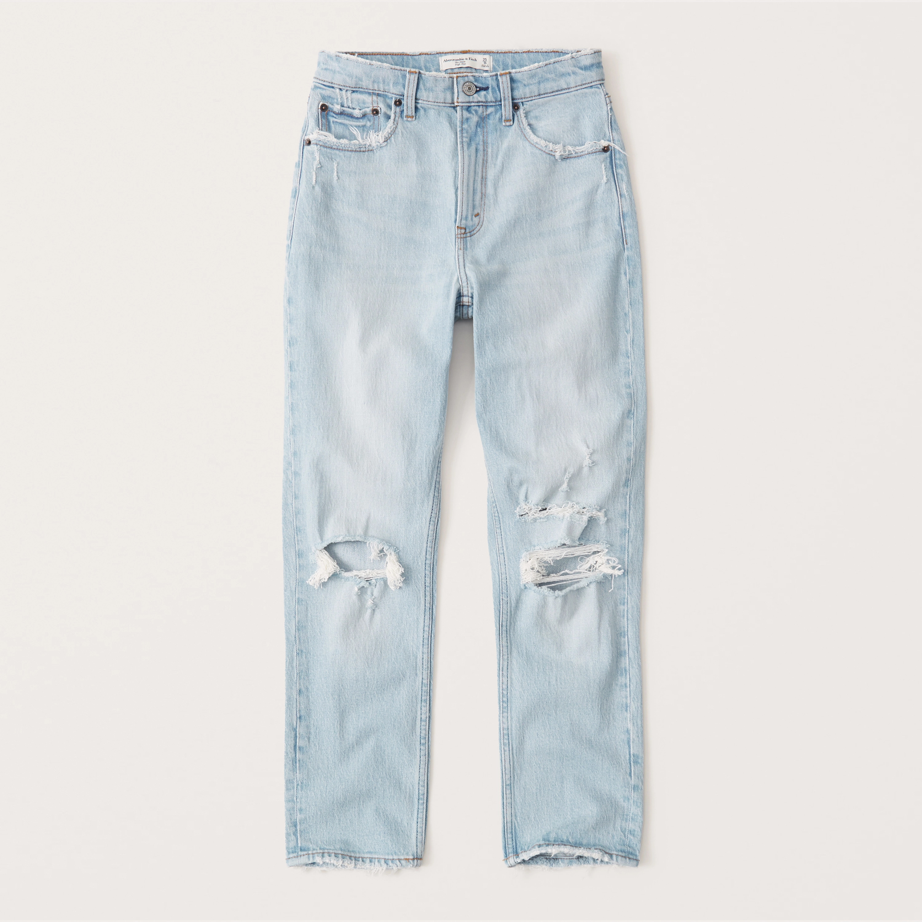 High Rise Mom Jeans | Abercrombie & Fitch (US)