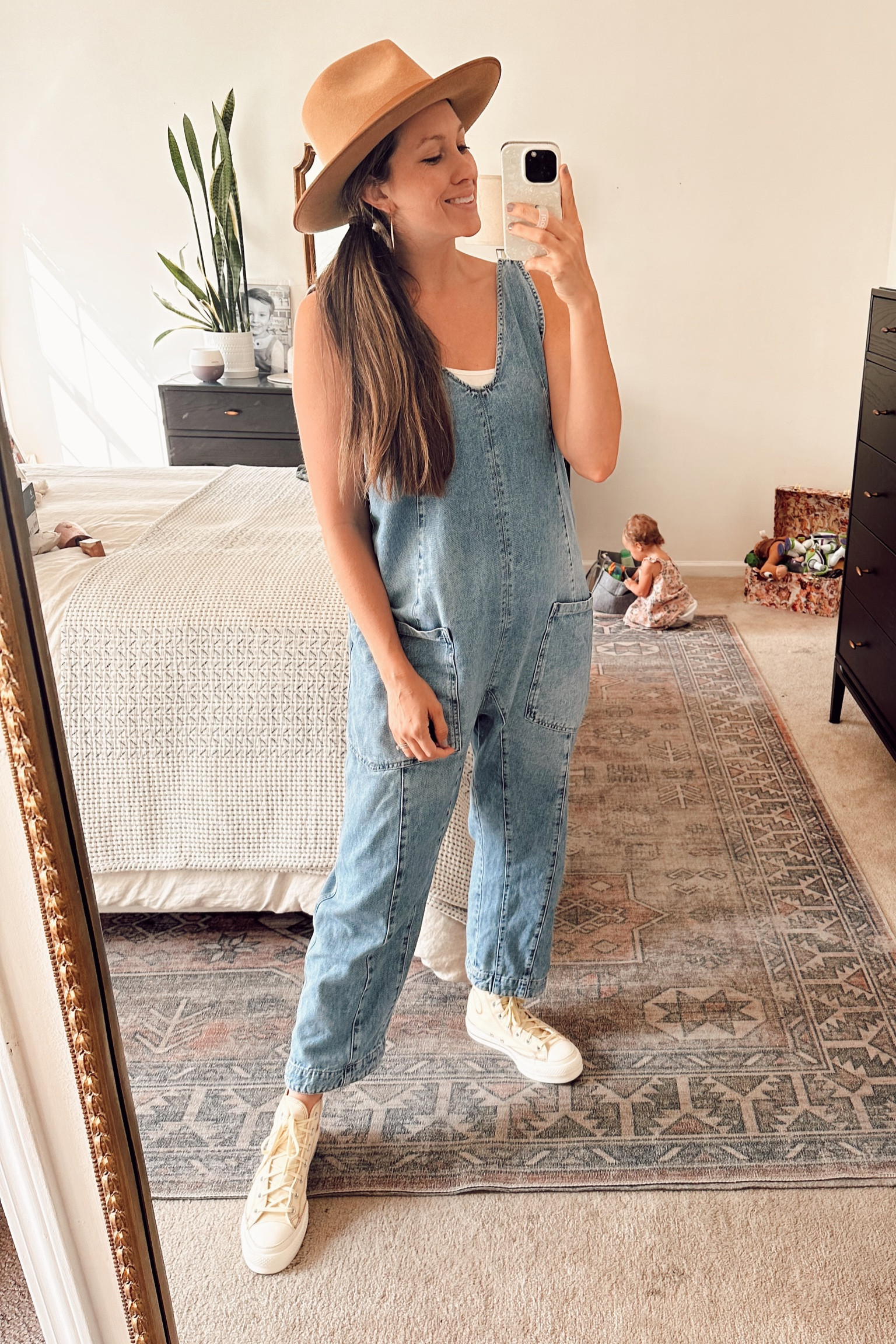 Loving this jumpsuit for fall! 🍂 Dress it up with boots or rock it with your favorite sneakers. 

#LTKstyletip #LTKworkwear