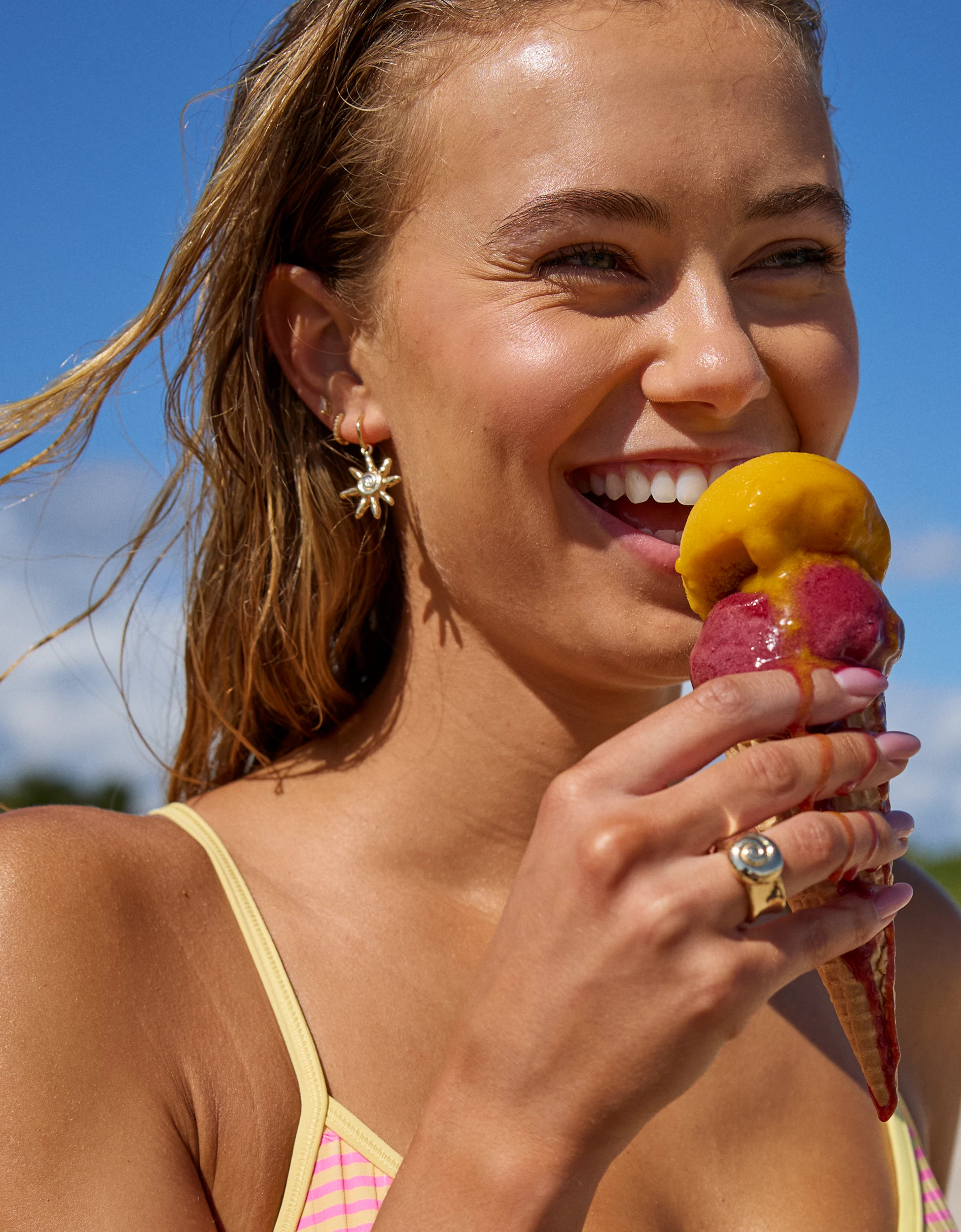 Aerie Beach Treasure Earring 3-Pack | American Eagle Outfitters (US & CA)