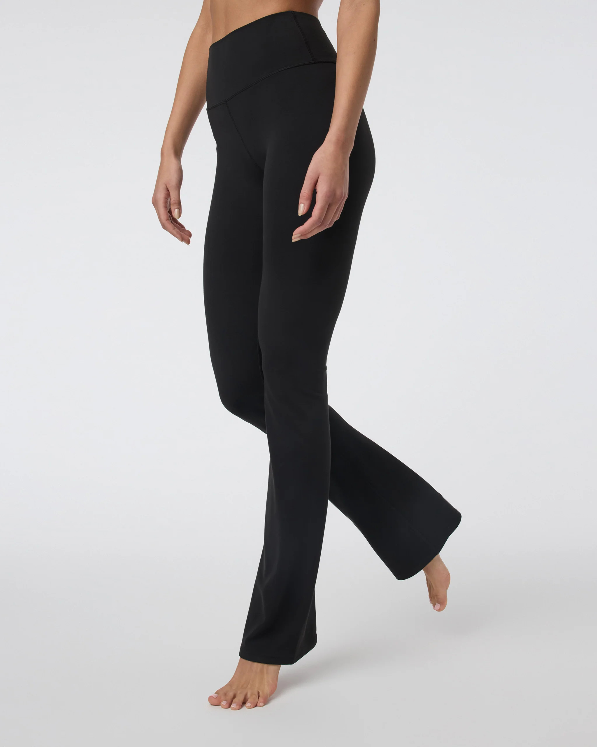 Vuori AllTheFeels™ Slim Flare - Short | Black | Vuori | Vuori Clothing (US & Canada)