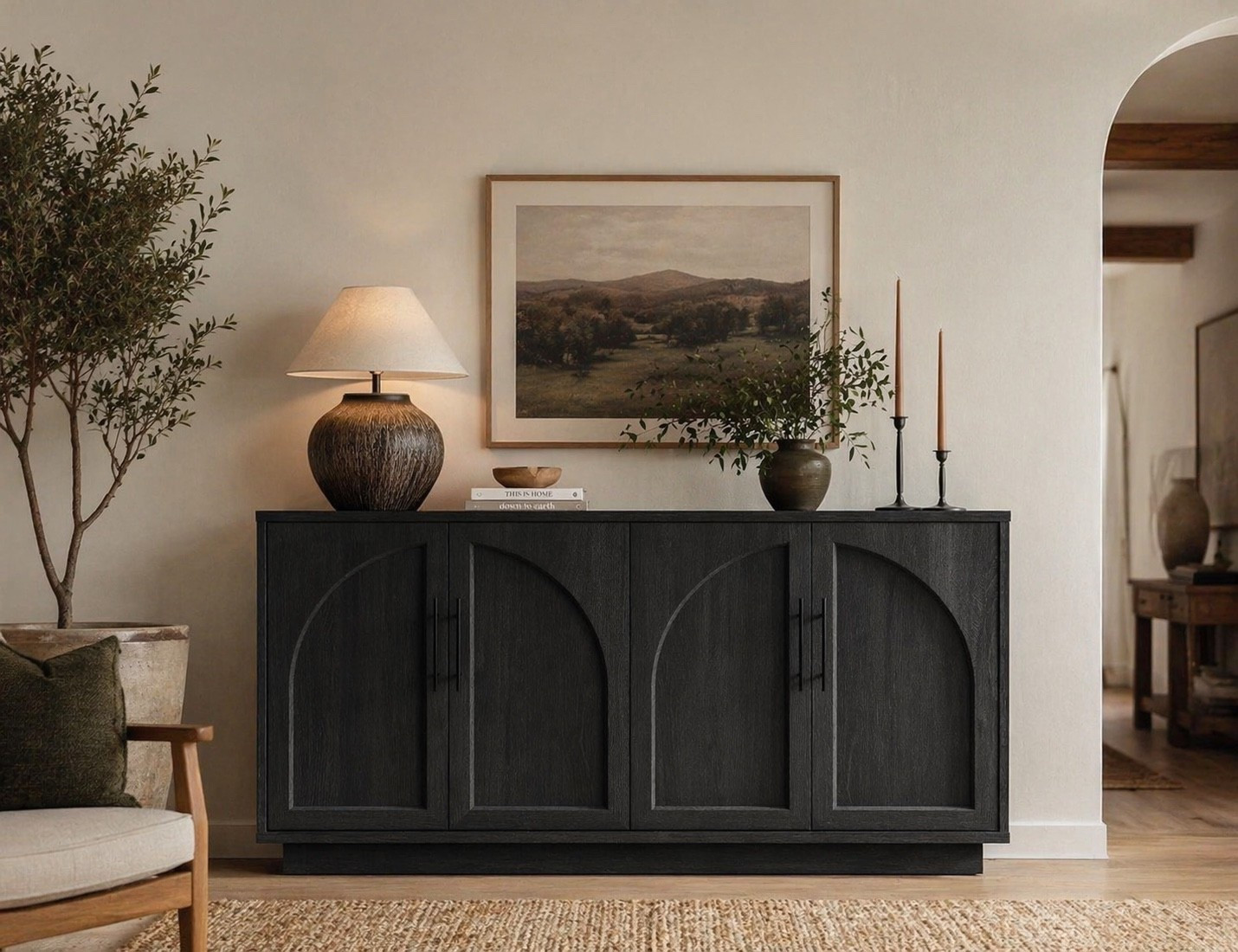 This sideboard is gorgeous and is on sale on Amazon, along with the table lamp! Shop this whole look! ￼

#LTKSaleAlert #LTKHome