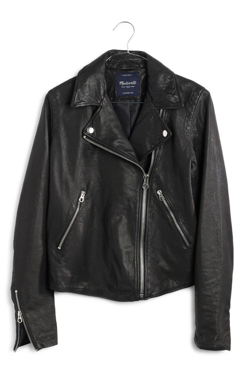 Washed Leather Moto Jacket | Nordstrom | Nordstrom
