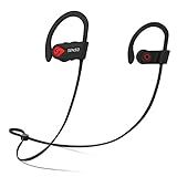 SENSO Bluetooth Headphones, Best Wireless Sports Earphones w/Mic IPX7 Waterproof HD Stereo Sweatp... | Amazon (US)