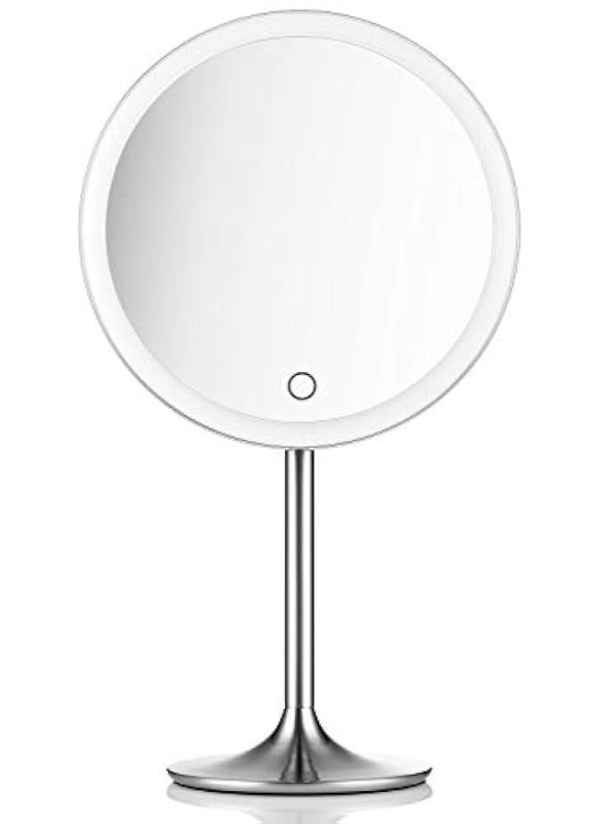 Miusco Lighted Makeup Vanity Mirror Pro, 5X + 10X Magnification, Ultra Bright HD Lighting System, Re | Amazon (US)