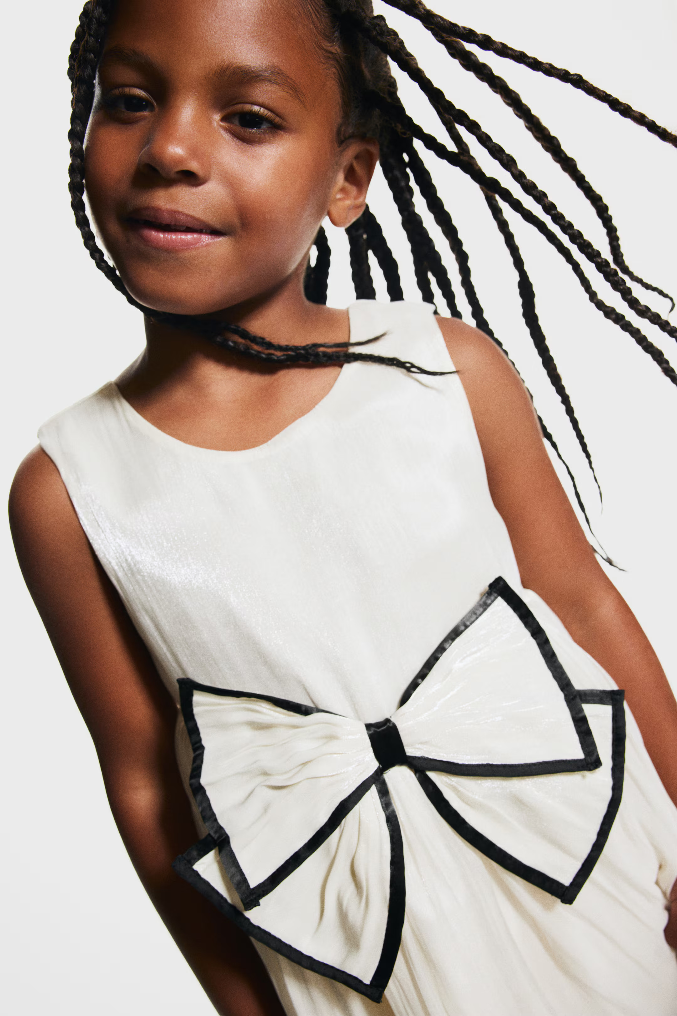 Bow-Detail Organza Dress | H&M (US + CA)