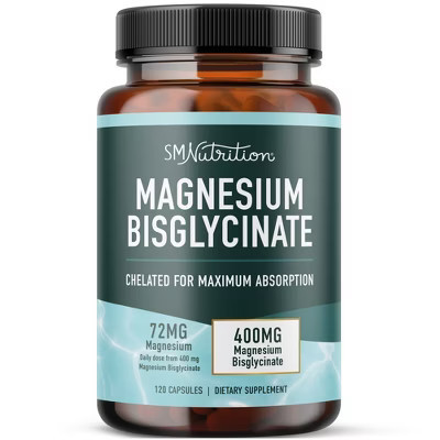 Magnesium Bisglycinate Capsules, SMNutrition, 120ct | Target