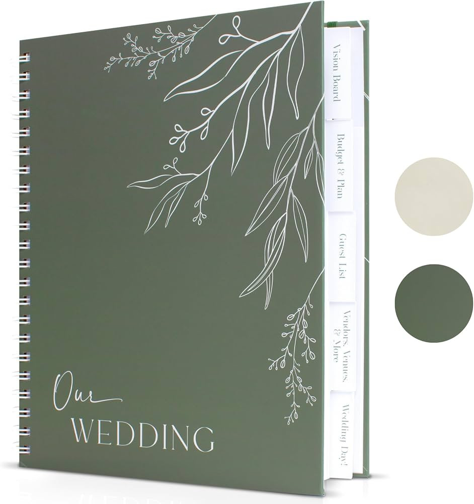 Beautiful Minimalistic Wedding Planner Book and Organizer - Enhance Excitement and Makes Your Cou... | Amazon (US)