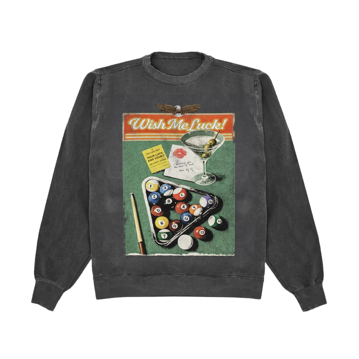 Wish Me Luck! Crewneck | Shop Kristin Jones
