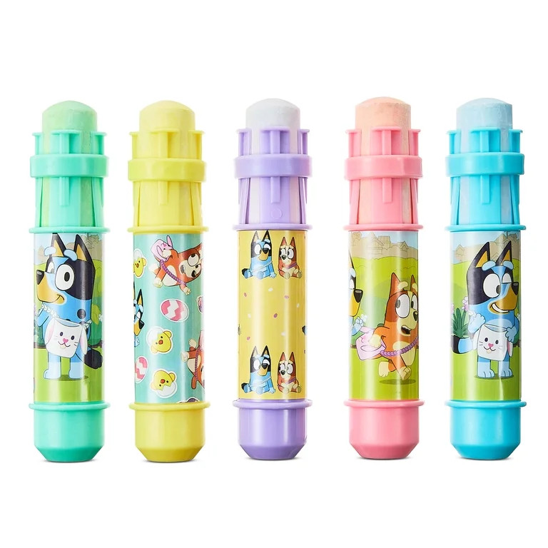 Bluey Easter Chalk with Chalk Holders, 5 Pack, Ages 3 & Up | Walmart (US)