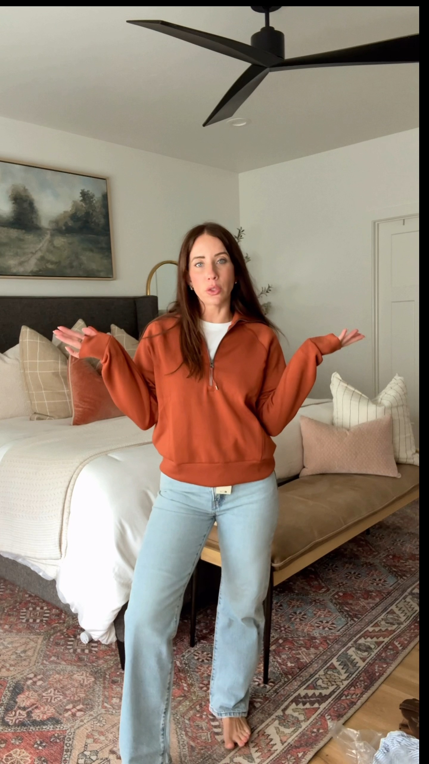 One of my favorite kinds of purchases... pieces you'll actually wear with everything. 🤍 So cute as a set, but I know I'd wear the half zip and shorts separately just as much.

#LTKStyle #LTKFinds #NordstromAnniversarySale #NSale #EverydayStyle #FallStyle #WardrobeStaples #DressStyle #MomStyle #ClassicStyle 

 #LTKgrwm