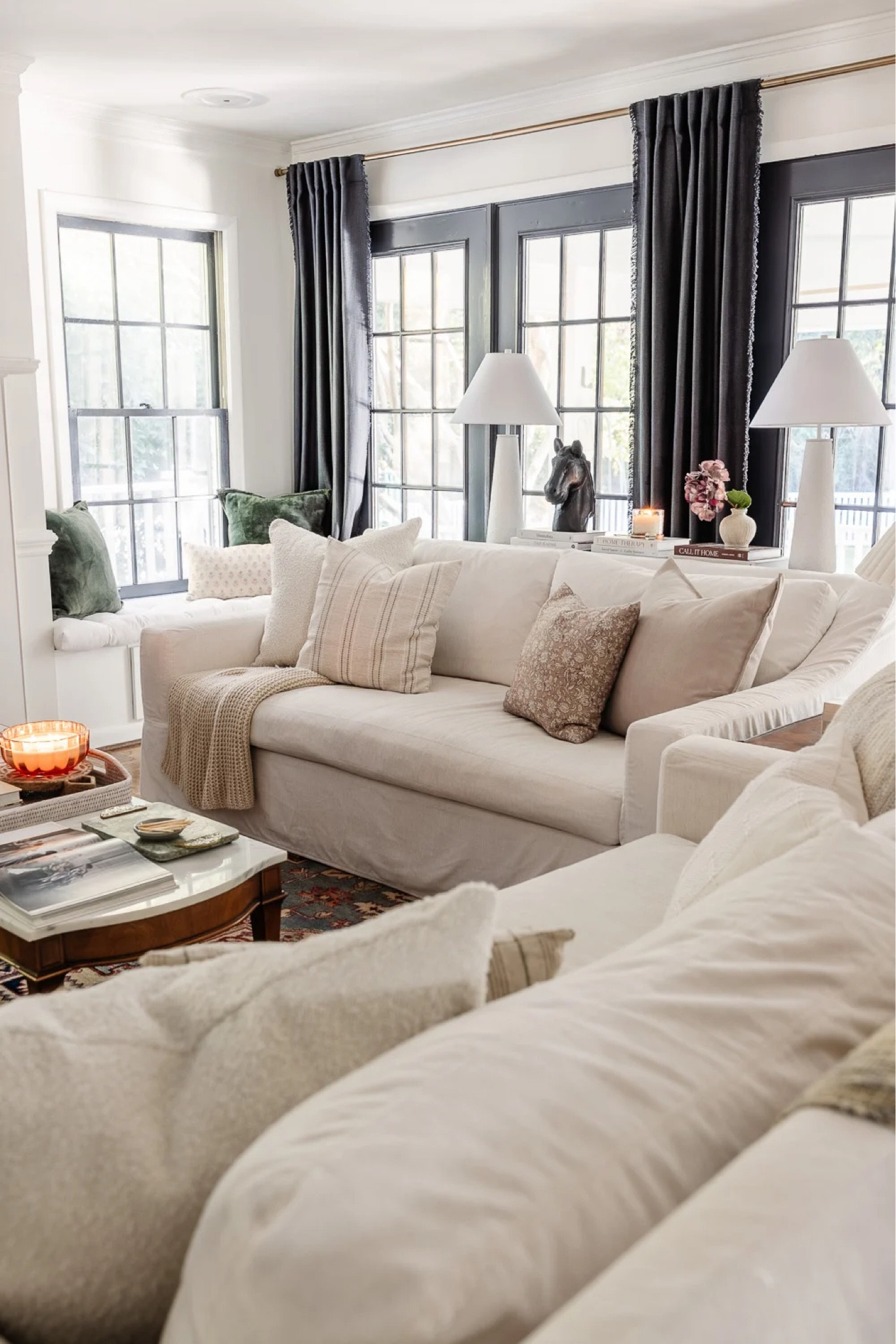 Everything (that isn’t vintage) in our living room linked here 🛋️ 

#LTKHome #LTKStyleTip