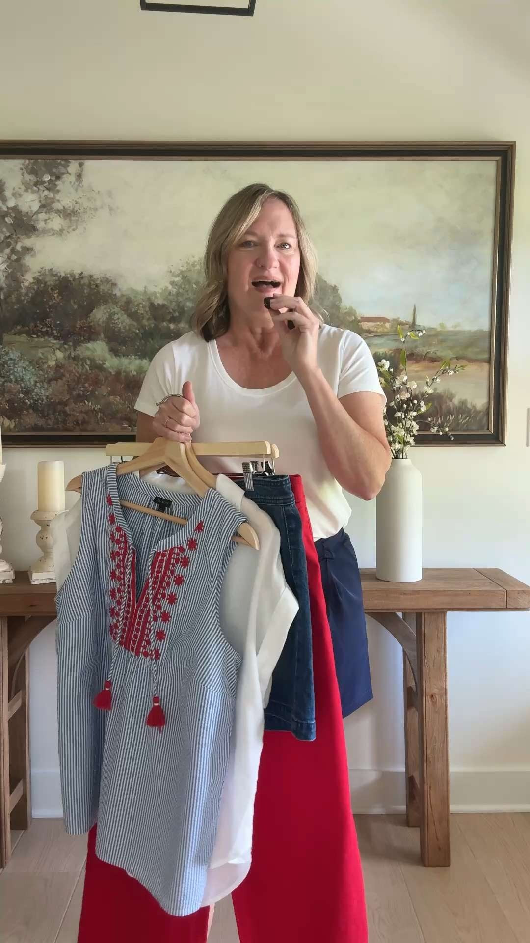 Elevated Casual Summer Styling: 4 Pieces, 4 Outfits from @talbotsofficial. ☀️ Perfect for the hot summer season!  Shop the 40% off sale going on now!

#talbotspartner #talbots #ad #mytalbots
#midsize  

 #LTKdayinmylife #LTKMidsize #LTKTall