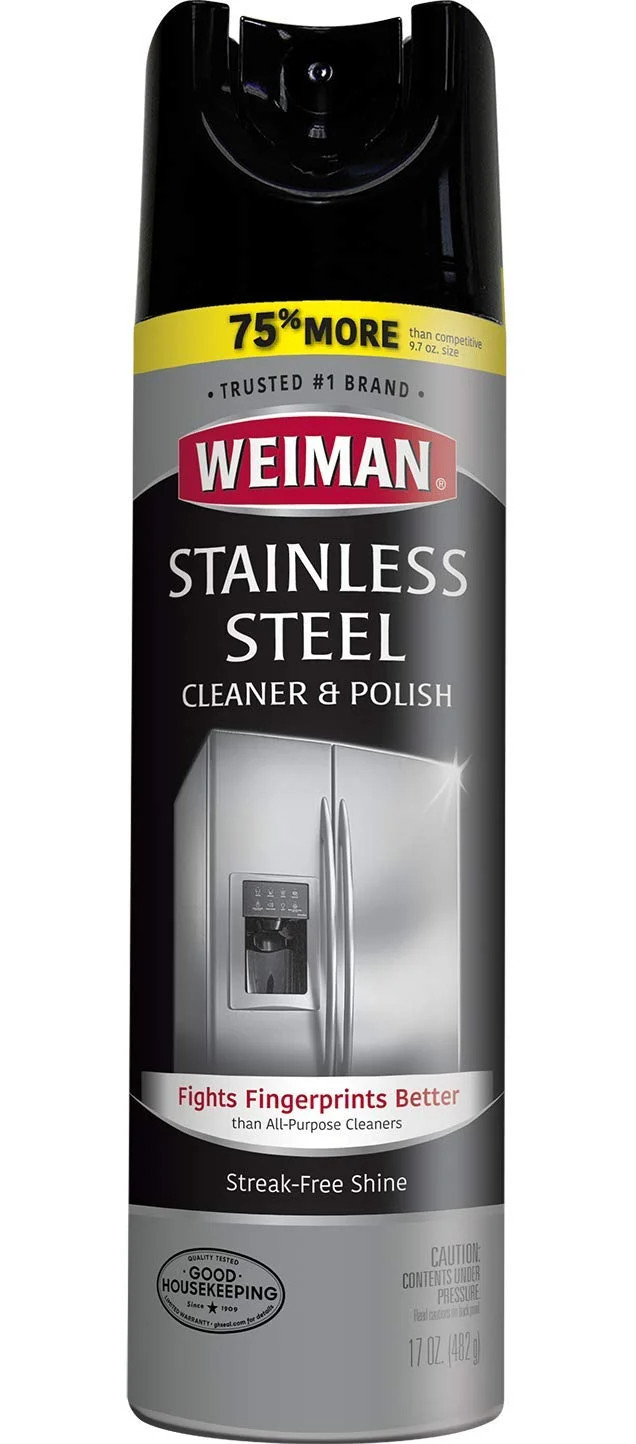 Weiman Stainless Steel - Cleaner and Polish 12 oz | Walmart (US)