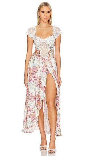 x Intimately FP Bad For You Maxi Dress In Opal Combo | Revolve Clothing (Global)