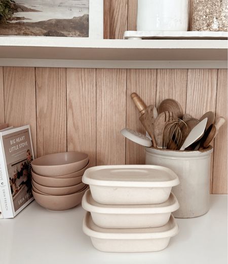 Compostable food storage containers. Meal prep. @target Kitchen storage. Neutral kitchen. 

#LTKhome
