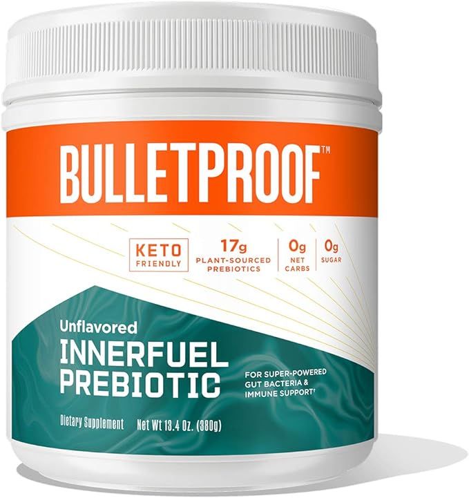 Bulletproof Unflavored Innerfuel Prebiotic Fiber Powder, 13.4 Ounces, Supplement for Gut Health, ... | Amazon (US)