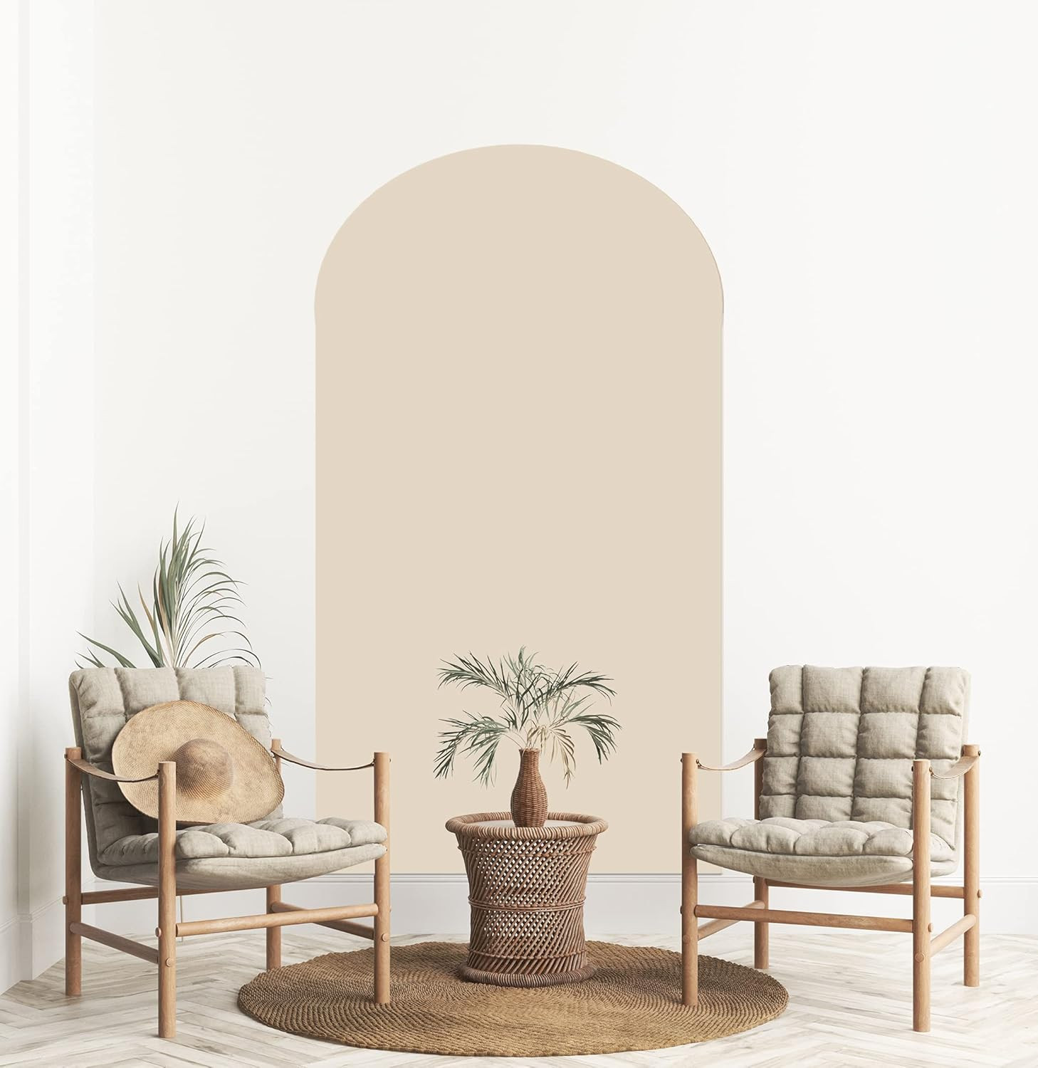 MINICK Arch Wall Decal Decor Sticker - Boho Wall Decor Sticker, Boho Decal, Wall Decals for Livin... | Amazon (US)