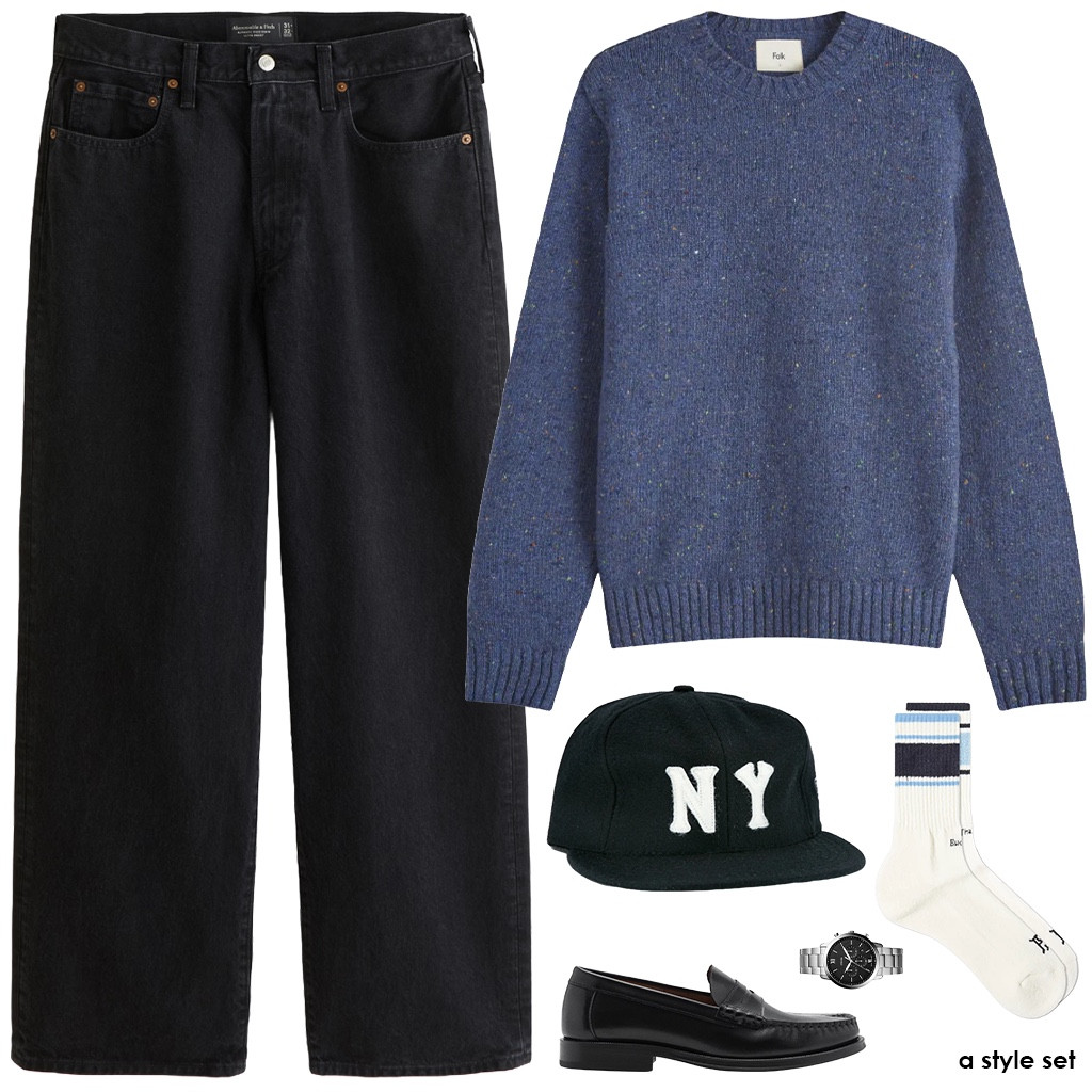 blue knits !! swipe for the outfit inspiration + details (links to shop in bio - astyleset.com)

#menswear #mensfashion #falloutfit 

#LTKMens #LTKStyleTip