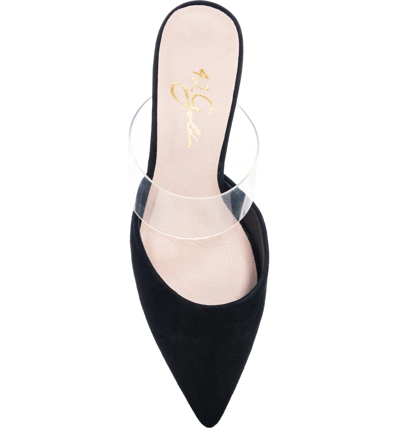 42 Gold Ronnie Pointed Toe Mule | Nordstrom | Nordstrom